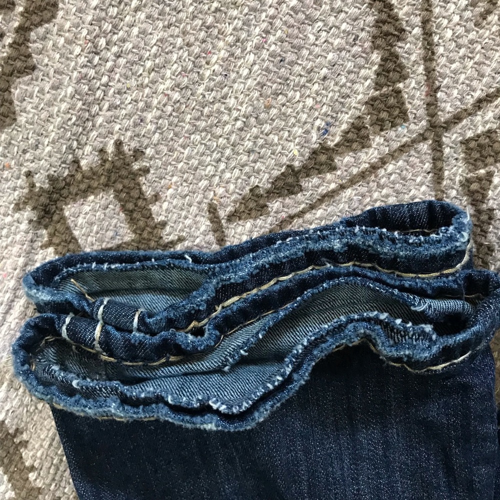 Silver Jeans Tuesday 16 1/2 Dark Wash Denim - Picture 8 of 10